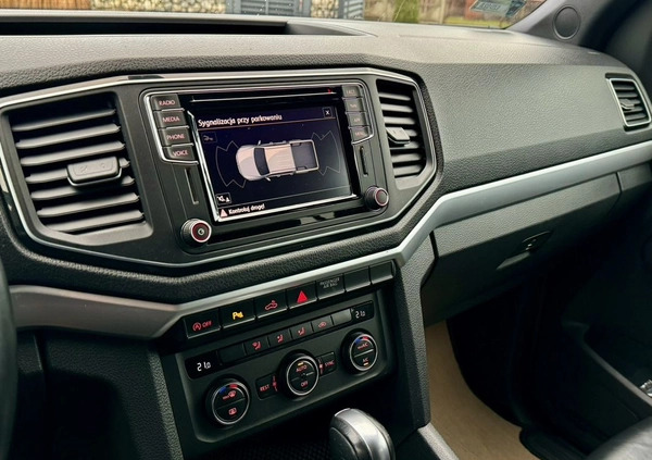 Volkswagen Amarok cena 165000 przebieg: 62000, rok produkcji 2018 z Siedliszcze małe 742